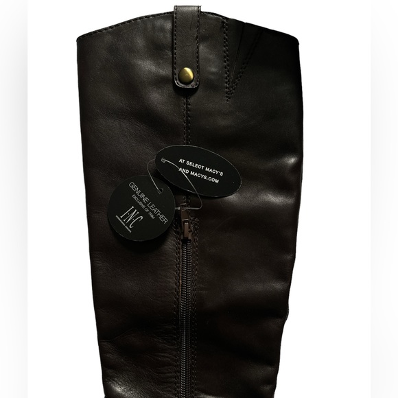 I.N.C. Genuine Leather Boots - Picture 8 of 10
